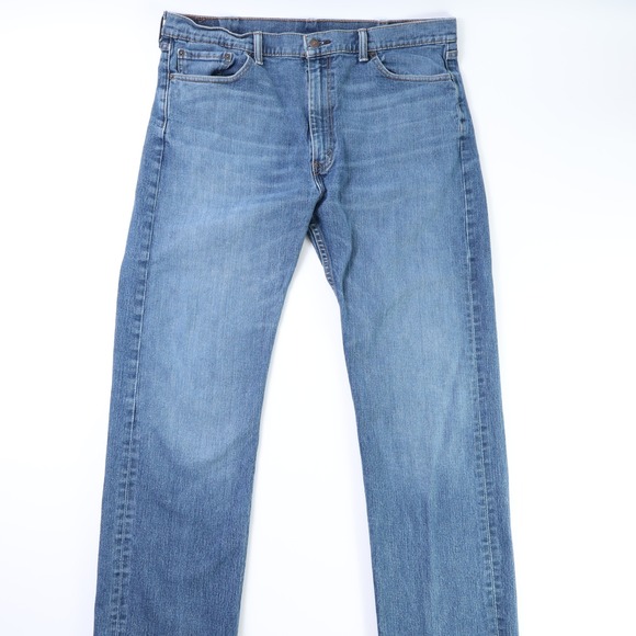 Levi's Other - Levi's 505 Men's Regular Fit Straight Leg Jeans 42x32 Medium Wash Mexico